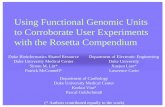 Using Functional Genomic Units to Corroborate User ...people.ee.duke.edu/~xjliao/talk/CAMDA2001_ICA_Simon.pdf• Functional Genomic Unit #6: Six of these genes are coding for isoforms