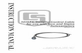 10164-L Sampler Control Cable for use with Isco and Sigma ... · 10164-L Sampler Control Cable for use with Isco and Sigma Autosamplers 3. Wiring 3.1 General Wiring Information Figure