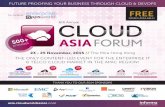 the only ContentVled event For the enterPrise it & telCo ...files.informatandm.com/uploads/2015/6/6th_Cloud_Asia_Forum_flyer.pdf · CLOUD TELCO CLOUD G o tm ar keCl u d: Operators