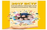 Curriculum Change and Implementation Survey · 2018-01-26 · December 2017 BCTF Research 1 T his report summarizes results from the 2017 BCTF Curriculum Change and Implementation