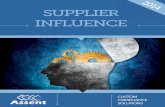 Supplier Influence 2014 - Assent Compliance · 2017-05-05 · Sheena Iyengar, a behavioral scientist, looked at company-sponsored retirement programs and associated participation