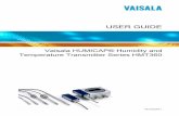 Vaisala HUMICAP® Humidity and Temperature Transmitter ... · USER GUIDE Vaisala HUMICAP® Humidity and Temperature Transmitter Series HMT360 M010056EN-L