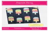 Popsicle Party - Amazon Web Servicesfabric-webdata.s3.amazonaws.com/Images/Blog/Popsicle Block/Popsicle Party4.pdfPopsicle Party a quilt block pattern by elise & emelie Finished block