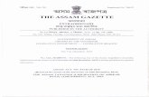 GOVERNMENT OFASSAM ORDERS BY THE GOVERNOR … · which received the assent ofthe Governor on 24th December, 2019 ishereby published forgeneral information. ASSAM ACT NO. XVIII OF