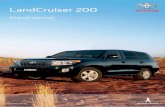 Brochure: Toyota 200-II LandCruiser (November 2013) · The story of Toyota Commercial Vehicles. For all our forward thinking, the story of the LandCruiser goes back around fifty years.