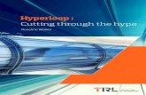 Hyperloop - Transport Research Laboratory white paper.pdf · Elon Musk claimed Hyperloop could operate at top speeds of 760mph, however . to account for the required gradual acceleration