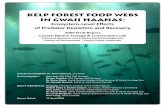 KELP FOREST FOOD WEBS IN GWAII HAANAS - KELP FOREST FOOD WEBS IN GWAII HAANAS: ... 2009 Field Report