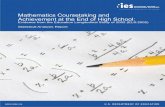 Mathematics Coursetaking and Achievement at the …Mathematics Coursetaking and Achievement at the End of High School: Evidence from the Education Longitudinal Study of 2002 (ELS:2002)