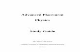 Advanced Placement Physics Study Guiderosephysics.com/AP2/AP (Mona Lisa) Study Guide - Jansen.pdf · Physics Study Guide Aliso Niguel High School Comments, corrections, or clarifications: