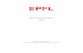 EPFL Doctoral Survey III 2019...The EPFL Doctoral III Survey is the third, large-scale survey of doctoral student experiences in EPFL. While the focus on 2012 was on evaluating the