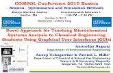 Novel Approach for Teaching Microchemical Systems …Novel Approach for Teaching Microchemical Systems Analysis to Chemical Engineering Students Using Graphical User Interfaces (GUIs)