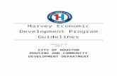 Harvey Economic Development Program Guidelines · Web viewIf no word on a pending appeal is received by HCDD within the appropriate timeline from GLO, HCDD will designate the appeal