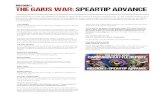 The Gaius War Mission 2 Speartip Advance - Tabletop Tactics · 2018-01-15 · MISSION 2 THE GAIUS WAR: SPEARTIP ADVANCE Ultramarines forces must now establish a foothold on Gaius