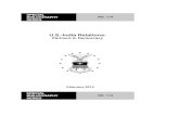 U.S.-India RelationsDEPARTMENT OF THE AIR FORCE McDERMOTT LIBRARY UNITED STATES AIR FORCE ACADEMY USAF ACADEMY, COLORADO 80840-6214 INTRODUCTION This Special Bibliography Series, Number