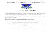 Senior Transition Booklet - North East Independent School ...Senior Transition Booklet Class of 2017 This booklet contains suggestions to help prepare you for life after high school.