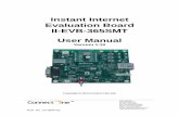II-EVB-361MW User Manual - Spezial · in both PSK and Enterprise modes. The module also supports the SSL3/TLS1 security protocols. When used as a router, the Nano WiReach SMT provides