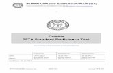 ISTA Standard Proficiency Test - ISTA - ISTA Online · PT-P-01-ISTA Standard Proficiency Test Status: Final Print Date: 04.10.2017 SCOPE The scope of this document is to define the