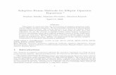 Adaptive Frame Methods for Elliptic Operator Equations · Adaptive Frame Methods for Elliptic Operator Equations ∗ Stephan Dahlke, Massimo Fornasier, Thorsten Raasch April 13, 2004
