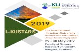 The International Kasetsart University Science and Technology … · 2019-07-07 · The International Kasetsart University Science and Technology Annual Research Symposium . 2 Dear
