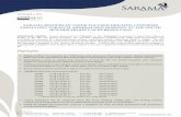 SARAMA RESOURCES OXIDE-FOCUSED DRILLING CONFIRMS … · Drilling confirms the presence of a 5.6km-long semi-continuous mineralised horizon, located approximately ... and comprised