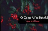 O Come, O Come Emmanuel · 2019-12-10 · Title: O Come, O Come Emmanuel Author: Luke Ellington Created Date: 12/10/2019 10:56:45 AM