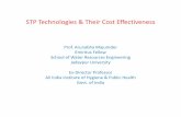 STP Technologies & Their Cost Effectiveness · 2019-07-18 · STP Technologies & Their Cost Effectiveness Prof. ArunabhaMajumder EiitEmiritusFllFellow School of Water Resources Engineering