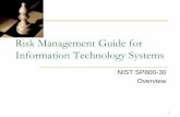 Risk Management Guide for Information Technology Systemscybersd.com/secplus11/lect0/800_30Over.pdf · further categorized as preventive, detective, or restorative. Preventive controls