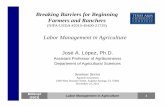 Breaking Barriers for Beginning Farmers and Ranchers · 11/22/2011  · Step 2: Review applicants’ biodata (applications and résumés) • Skills and abilities that applicants