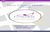 New Choral Music · To help you make your selection, our free Score Videos allow you to listen to a new choral piece and view its score at the same time! Our preview scores and professional