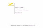 Z80 Family CPU User Manual - amaus.net Z80 CPU Assembler manual.pdf · ZiLOG recommends that the user read and understand everything in this manual before setting up and using the