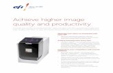 Achieve higher image Fiery IC-319 - Electronics for Imaging · Achieve higher image quality and productivity Increase your profits by producing high-value complex jobs plus exceptional
