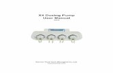 X4 Dosing Pump User Manual - theaquariumsolution.com · X4 dosing pump is an intelligent dosing pump equipped with four micro-peristaltic pump heads and WIFI modules. It is mainly