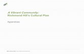 A Vibrant Community: Richmond Hill’s Cultural Plan · 2016-10-19 · 1 . Millier Dickinson Blais: Town of Richmond Hill Cultural Plan . APPENDIX A – Cultural Planning: Frequently