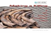 A 2011 Survey of in China...I SummaryMaking a Killing: A 2011 Survey of Ivory Markets in China 3 1 CITES SC58 Doc. 36.3 (Rev. 1)ivory. Some retailers even sold identification cards