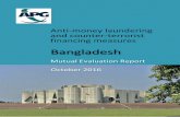 Bangladesh · corruption-related ML remains the biggest unmitigated risk area. Bangladesh Financial Intelligence Unit (BFIU) demonstrated strengths in capacity and outputs. The quality