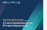 Chartered Professionals in Human Resources (CPHR ... · Chartered Professionals in Human Resources CPHR Competency Framework CPHR Canada 117 3 About the CPHR™ The Chartered Professional