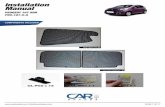 Installation Manual - medias-auto5.be · Installation Manual PEUGEOT 107 5DR PEU-107-5-A COMPONENTS INCLUDED  | info@carshades.com PAGE 1 OF 11 CL-P02 x 13 CL-W01 x 1 CL-A01 x 1
