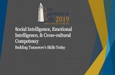 Social Intelligence, Emotional Intelligence, & Cross-cultural Social Intelligence Emotional Intelligence