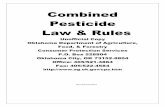 Combined Pesticide Law & Rulescombined pesticide law & rules as amended, june 6, 2000 as amended, july 1, 2002 as amended, august 28, 2003 as amended, august 26, 2004 as amended, july