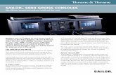 SAILOR 6000 GMDSS CONSOLES - themys-sa.com SAILOR ¢® 6000 GMDSS CONSOLES Maritime communication inspired