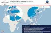 BOSPHORUS EXPRESS (BEX) BEX - 2019 08082019.pdfBOSPHORUS EXPRESS (BEX) Asia - Black Sea / Turkey CO2 44 g per TEU-km* MIAMI Transit Times* WESTBOUND EASTBOUND * Non contractual information