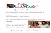 Quest for Internet - Philip Emeagwali · ”Advanced Level Physics” by Michael Nelkon and Philip Parker was first published in 1958. I used the 1970 edition of this book to self-teach