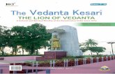 Year of Publication The Vedanta Kesarimagazines.chennaimath.org.s3.amazonaws.com/2016/...so by sending Rs.2000/- or more. Names of the patrons will be announced in the journal under