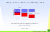 Semiconductor Physics for Photovoltaics - relling2/teach/4400.2015/20150303_PHYS4400...آ  energizing
