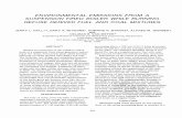 Environmental Emissions From a Suspention Fired Boiler ... · environmental emissions from a suspension fired boiler while burning refuse derived fuel and coal mixtures jerry l. hall*t,