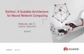 DaVinci: A Scalable Architecture for Neural Network ComputingHUAWEI.COM Security Level: DaVinci: A Scalable Architecture for Neural Network Computing Heng Liao, ... A/B 16^3 Cube DFF