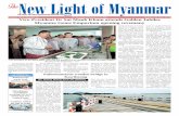 New ight of Myanmar - burmalibrary.org · Zaw Bo Khant and Daw Malar Phyu and family of Myanmar Tagaung Jewel-lery Company, and a jade statue of rooster by U Yone Phu of Lucky Star