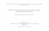 Clean Energy Fund Investment Plan: Residential Chapter · Clean Energy Fund Investment Plan: Residential Chapter Revision Date Description of Changes Revision on Page(s) ... The first