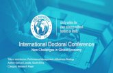 International DoctoralConference · 9/15/2018  · 1. Introduction The aimof the paperis to evaluate the implementation process of performance management as a business strategy within