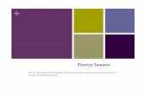 Poetry Lesson - Anne Billington's Teaching Portfolio...“Metaphysical poetry” a style of verse which flourished in the late sixteenth and early seventeenth centuries. Key Components